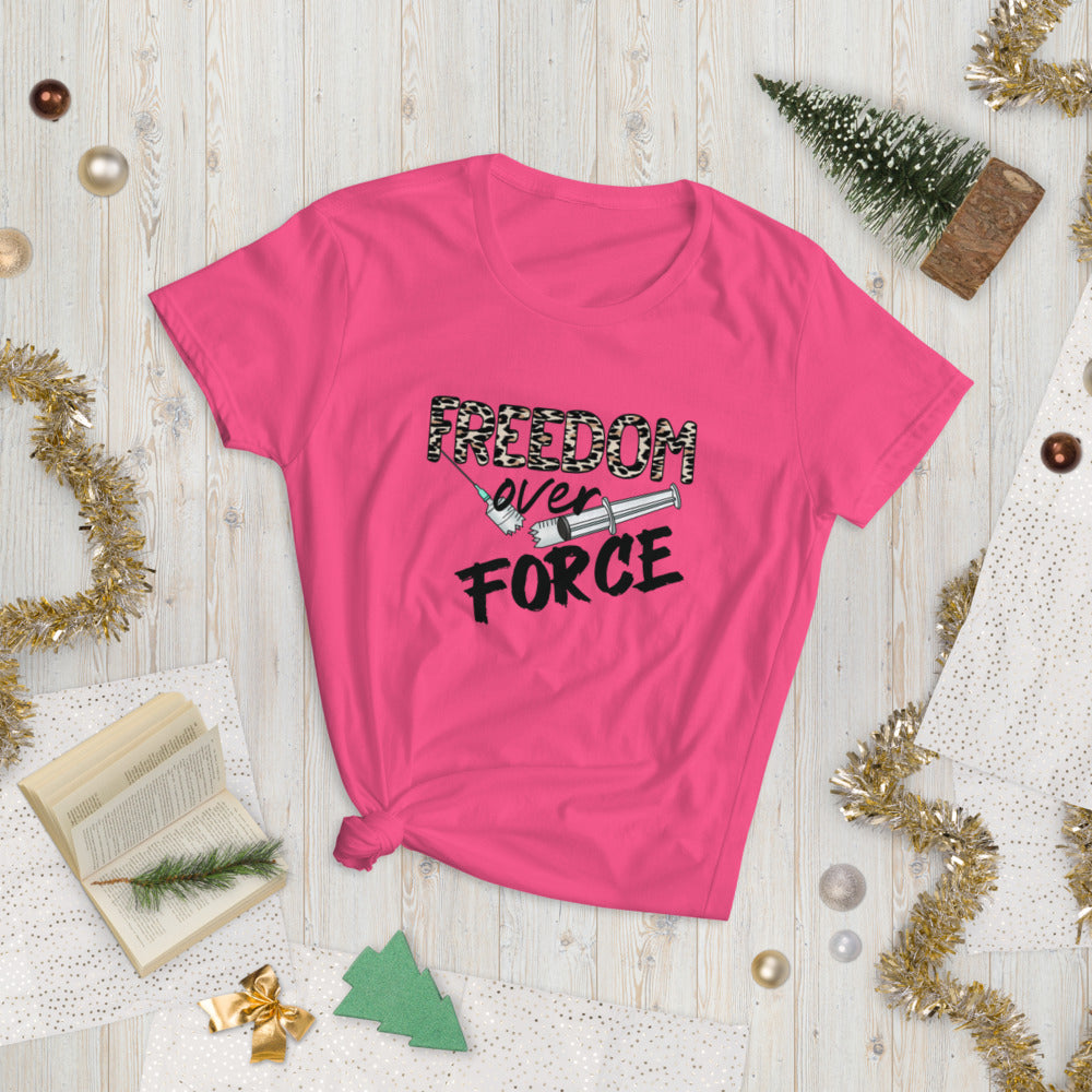 Freedom Over Choice Women's short sleeve t-shirt